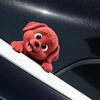 Evil Red Puppy Car Sticker Pack – Waterproof & Sunproof Decorative Decals