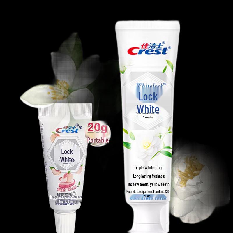Crest 2-Color Whitening Toothpaste Pack