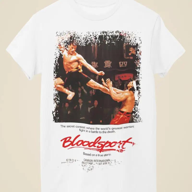 Bloodsport Movie Poster Inspired Unisex White TShirt