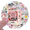 55 New Quilting Graffiti Stickers Decorative Skateboard Suitcase Notebook DIY Stickers
