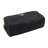 Prada Metal Accessory Zipper Nylon Clutch Small Women Clutch Black 1NE865_2AB5_F0002