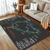 Multi Sizes Nurburgring F1 International Track Carpet for Living Room Home Decor Non-slip Floor Mat for Bedroom Large Area Rugs