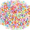 100pcs 7mm Acrylic Mixed Letter Beads Round Flat Alphabet Loose Spacer Beads For DIY Jewelry Making Bracelets Necklace Supplies