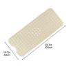 Secure Grip Non Slip Bath Mat with 200 Suction Cups for Bathtub and Shower Extra Long Design with Drainage Holes Easy to Clean