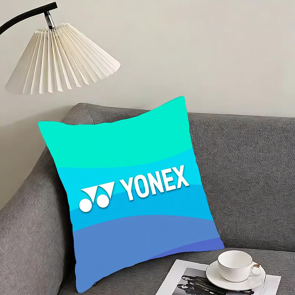 Luxury YYonex Cushion Cover Elegant Comfort Pillowcase Sofa Bed Doublesided Printed Invisible Zipper Home Decor