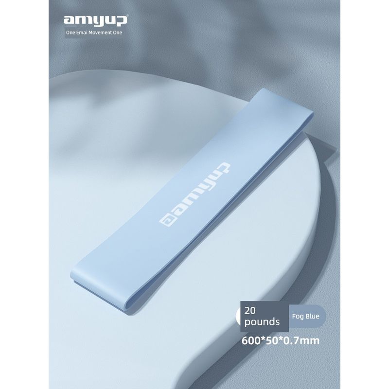 

Hip Training Belt Yoga Belt Elastic Force Circle Elastic Band Hip Strength Training Hip Lifting Handy Gadget Tension Band [Beginner s recommend] 20 Pounds Lake Blue