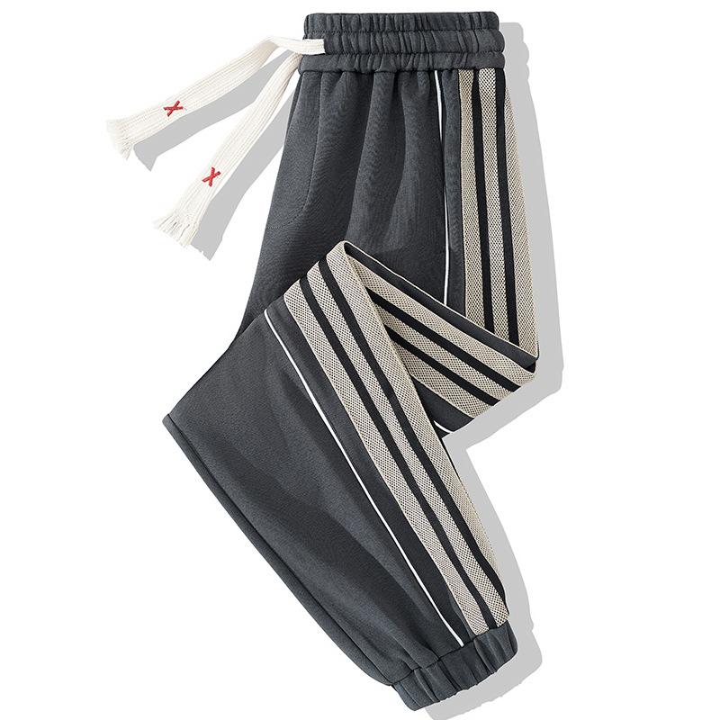 

Большие брюки Wei, мужские повседневные брюки, мужские свободные брюки, утолщенные осенние брюки L