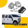Lock + Door Keys Cylinder Fit 7C3Z1521990A F250 Ford F150 F350 Super Duty