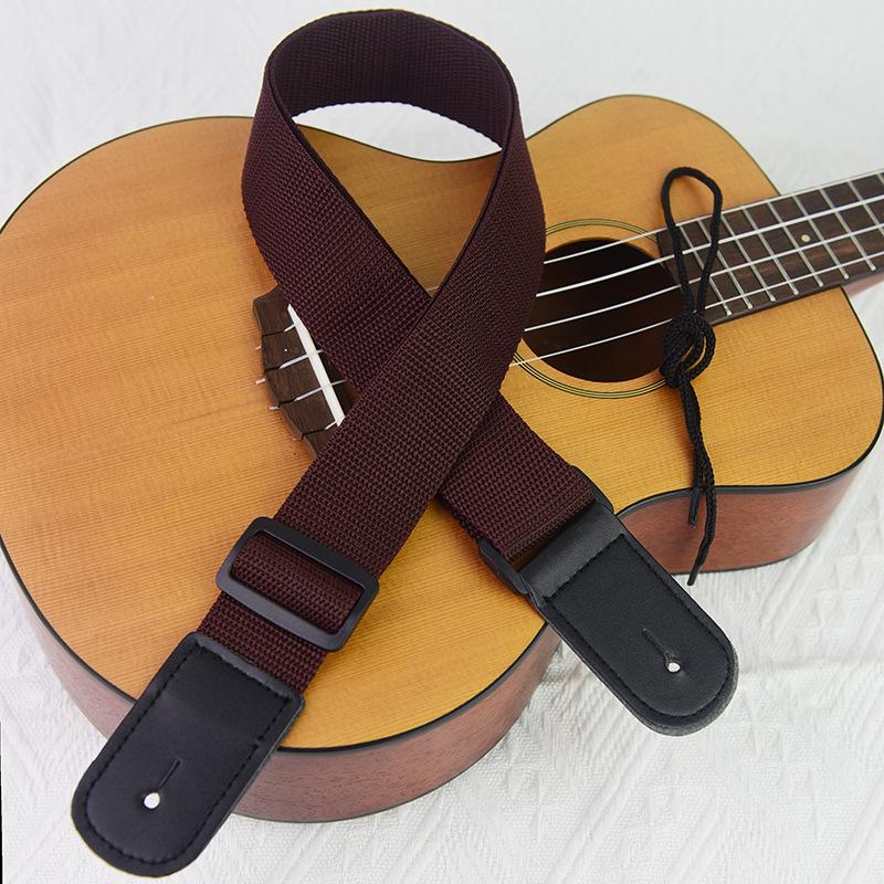 Adjustable Children's Woven Linen Ukulele Strap