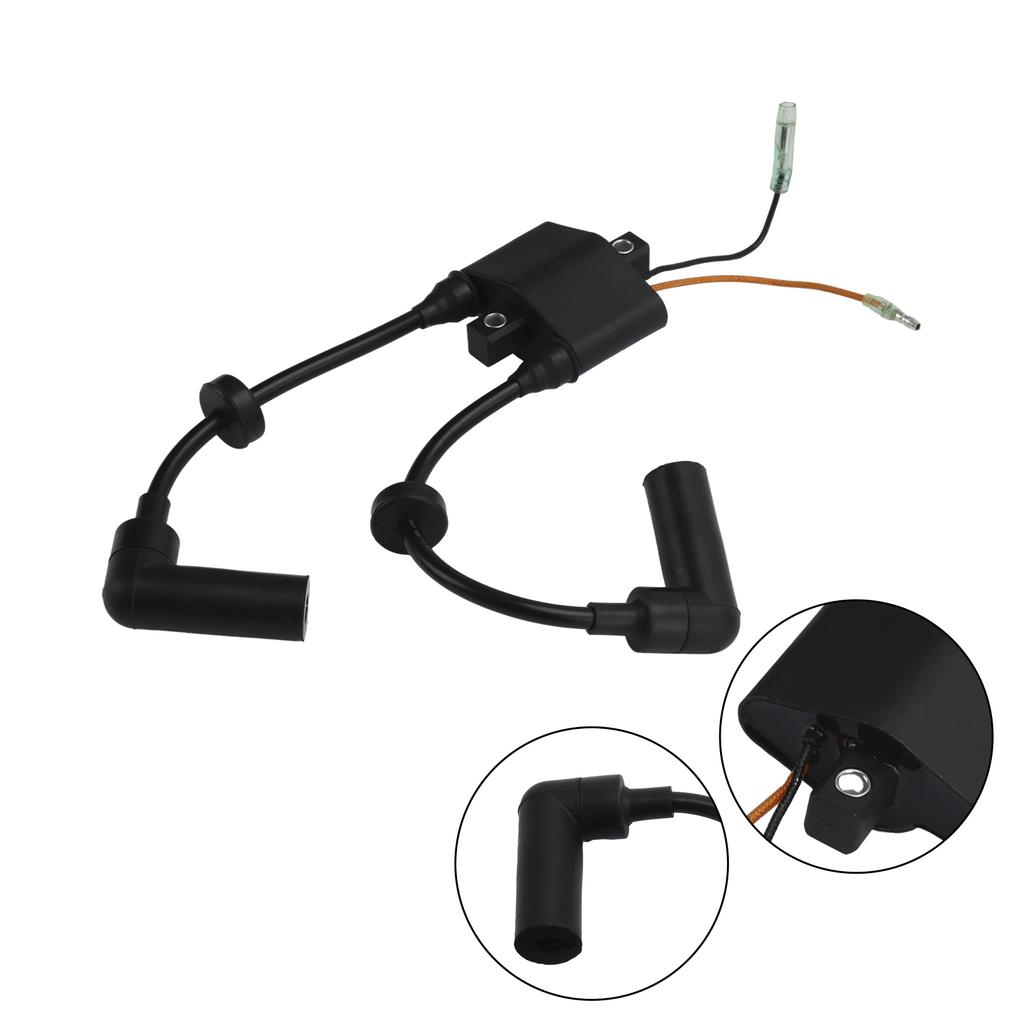 Ignition Coil Fit for Yamaha 9.9hp F9.9 F13.5Ahp F13.5A F15hp F15 25HP 66M-85570