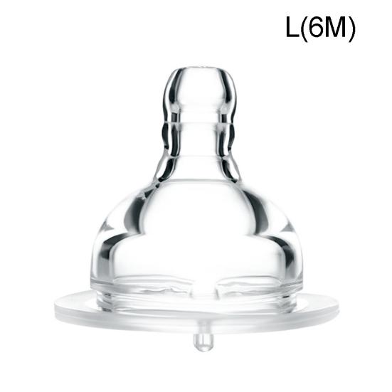 Gaz Önleyici Silikon Geniş Ağızlı Doğal Emzikli Bobo Bebek Biberonu