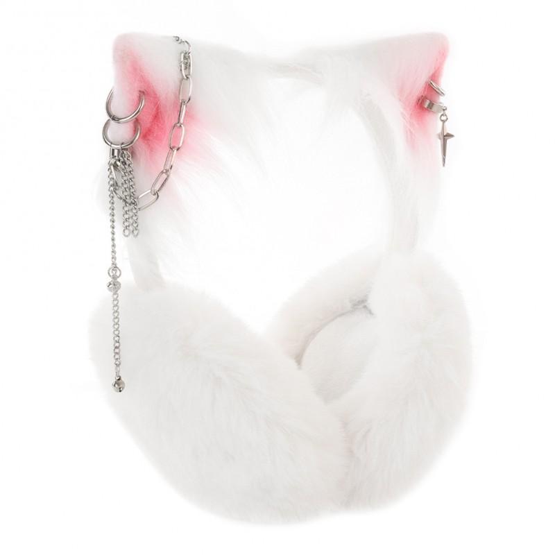 Cute Cat Ear Plush Earmuffs Winter Warm Covers Women