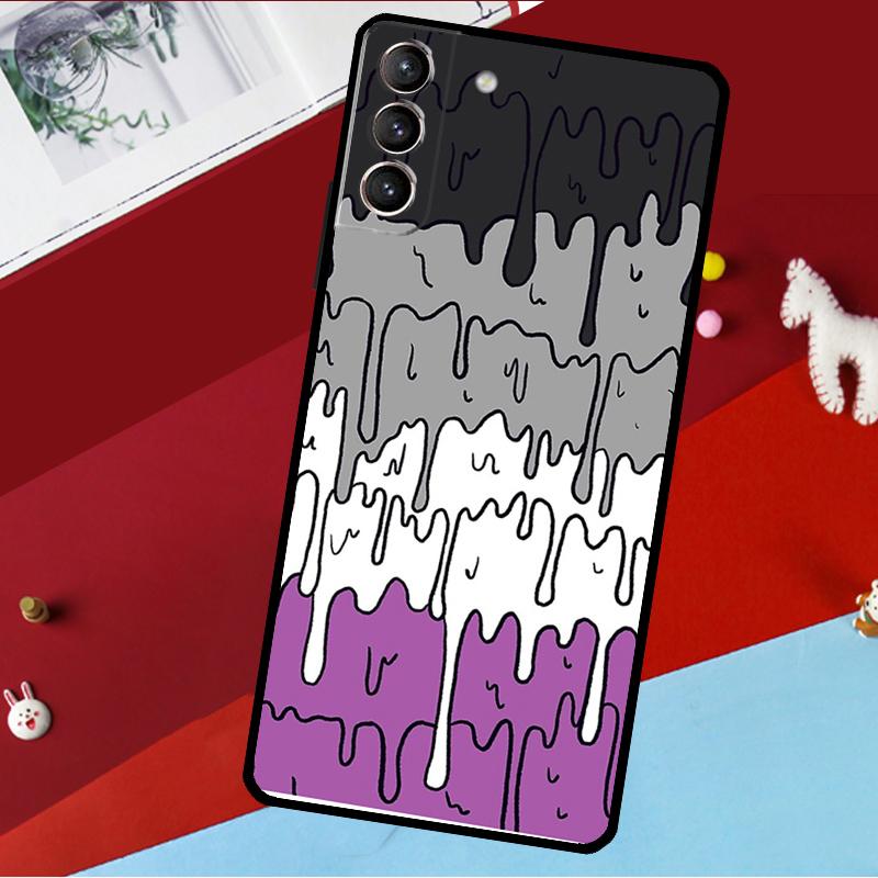 Pastel Kawaii Melting LGBTQ Design Funda For Samsung Galaxy S26 S25 S24 S21 S22 S20 Ultra S9 S10 Plus S23 FE S25 FE Phone Case