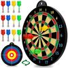Dartscheibe-12-teilige magnetische Kunststoff-Pfeile-Outdoor-Partyspiel für Kinder im Alter von 5-12 Jahren Geschenk