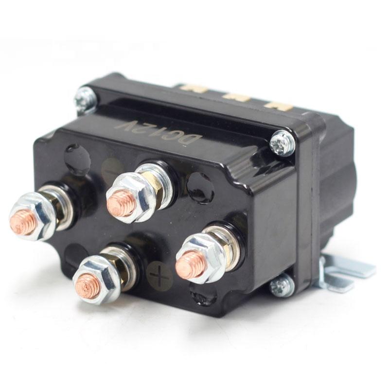 250A 12V  Electrical Winch Relay Winch Motor Positive and Negative Golf Cart Relay Solenoid