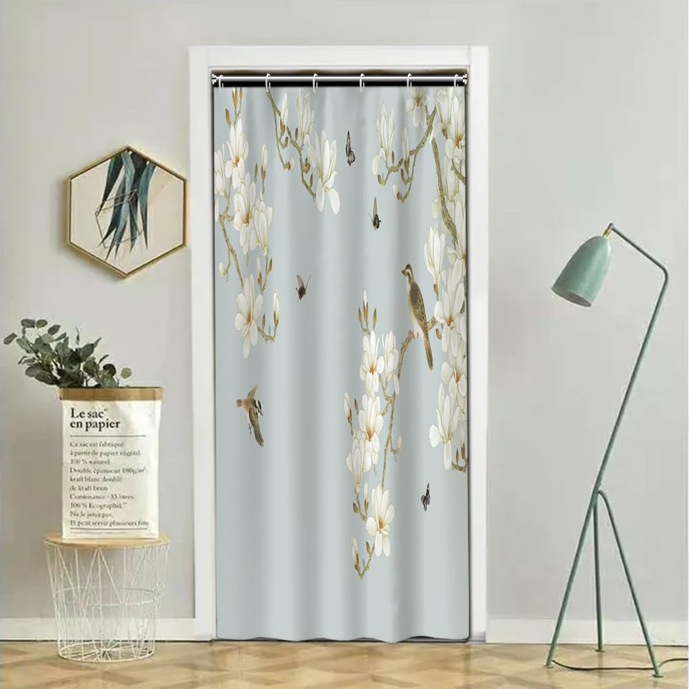 Mount Fuji Shower Curtain Japan Famous Landscape Cherry Flower Mountains Abstract Scenery Shower Curtains For Bathroom