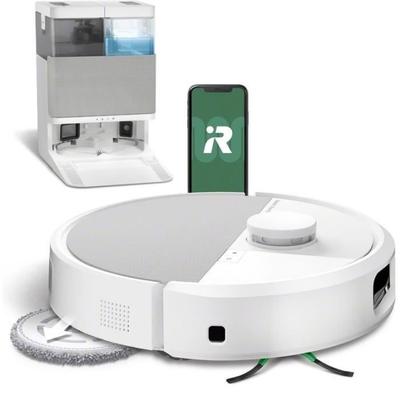 IRobot Roomba Plus 505 Combo + AutoWash - Multifunctional Base - Washing and Hot Air Drying of Mops - PrecisionVision AI