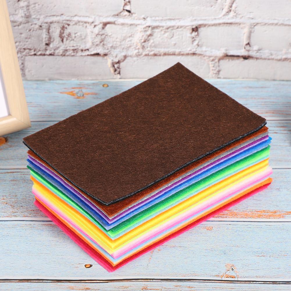 10x15cm 80 buc țesătură pânză din pâslă, bricolaj, material decorativ pentru cusut acasă, proiect școlar