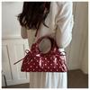 Korean Ballet Style Bow Handbag, High-looking And Light Luxury Shoulder Crossbody Bag