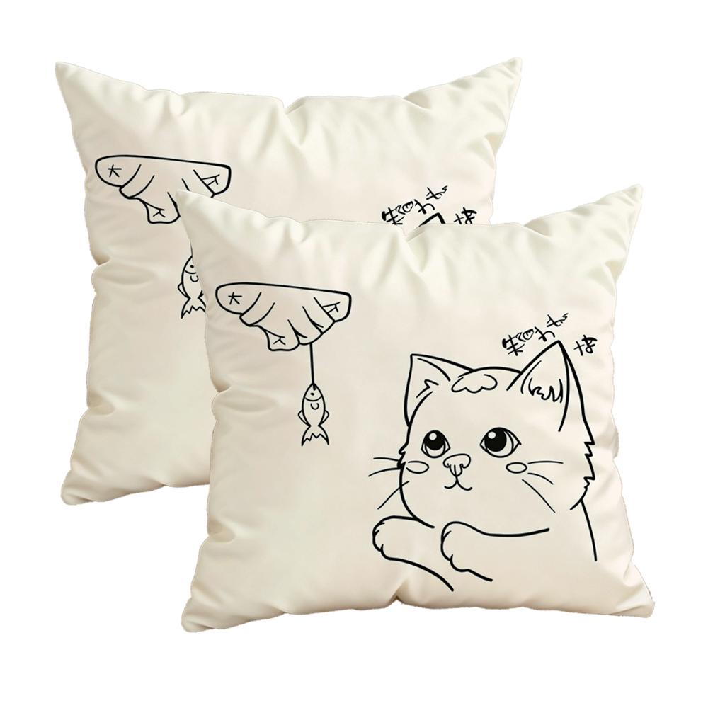 Live Hana, Liefde & Verwennerij Op Bluezipper Design, Decoratieve Kussensloop, 45X45 Cm Kussensloop