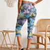 Women's Casual Pants with Elastic Waist, Slim Fit Split Hem