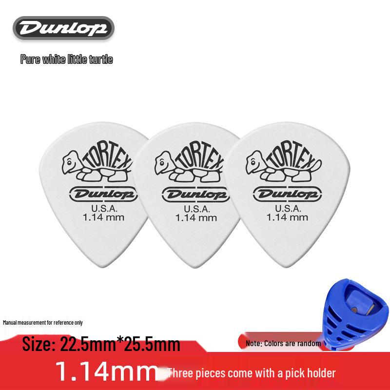 Dunlop Jazz3 Electric Guitar Pick - Genuine Small Turtle Jazz 3-Speed Bass Pick