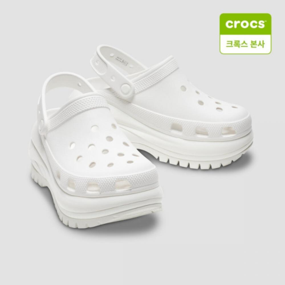 

Crocs Starfield Suwon Mega Crush Clog White 207988 100 M7W9(260mm)