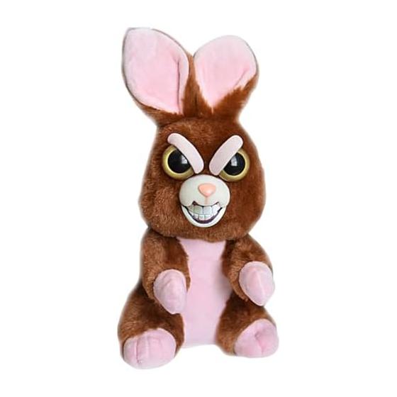 Feisty Pets Grin Bunny Langs Japan (RANGS) Face Tippet Smile Bunny Expression Changes Suddenly Stuffed Toy