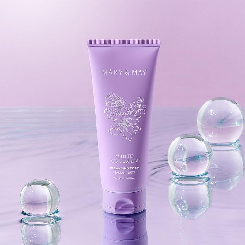 Mary&May Mousse nettoyante au collagène blanc 150 ml