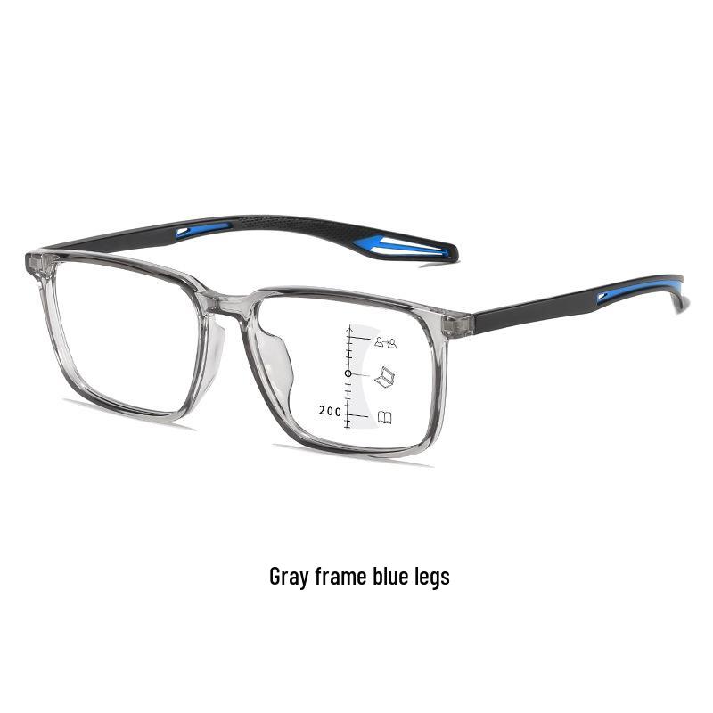 

Ultra-Light TR90 Men s Progressive Multifocal Anti-Blue Light Sports Reading Glasses for Near and Far Use Multifocal +2.00