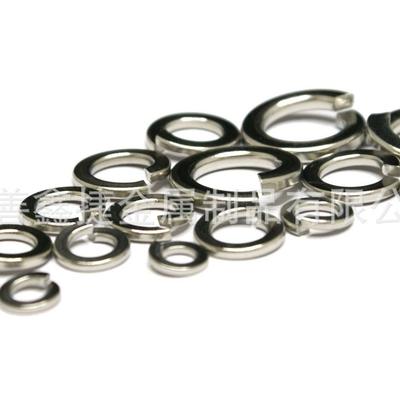 High-Quality DIN127 Galvanized Heat-Treated Steel Spring Washer 70# with Rebound Height