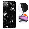 Moon Astronaut Stars Sky Universe Galaxy Phone Cover for OPPO A40 A60 A80 A38 A18 A17 A16 A78 A79 A54 A25 A57 4G 5G Case