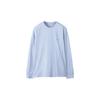 Blue Graphic Long Sleeve T shirT cwTam25483bux