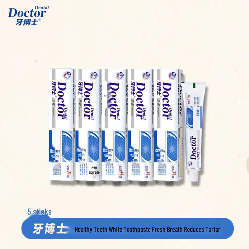 Доктор. Зубная паста Tooth Healthy White (5 x 120 г)