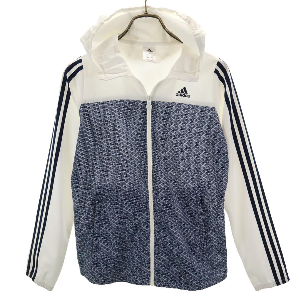 Adidas Windbreaker M White Jacket Women Used