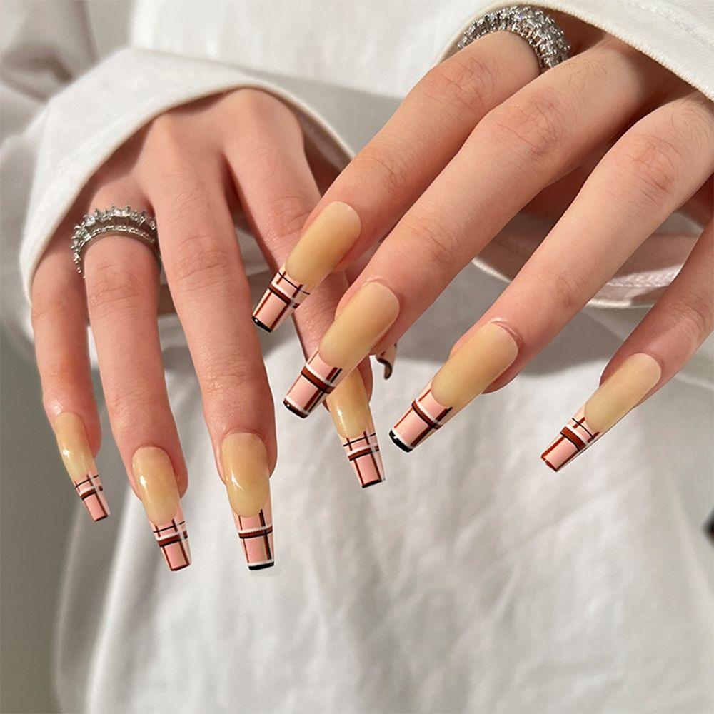 

Съемный маникюрный инструмент Кончики для ногтей Носимый цветок Горный хрусталь Накладные ногти Французские накладные ногти