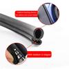 U Channel Edge Trim, Rubber Seal Strip, U Rubber Seal Strip 3.28ft Black Car