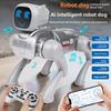 Children's AI Intelligent Robot Dog Educational Toy Birthday Gift Accompanying Education Programming Mechanical Dog Plastic