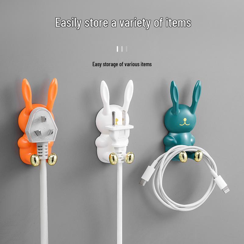 Multifunctional Cartoon Rabbit Toothbrush Holder and Wash Cup Rack