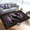 Raven Carpet Rug for Living Room Bedroom Home Sofa Decoration,Kids play Non-slip Floor Mat