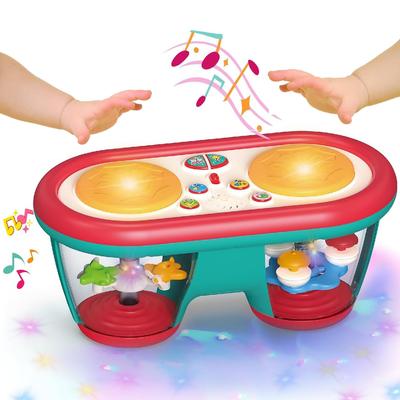TENGEE Toy, Musical Instrument, Educational Toy, 0 Years Old, 1 Year Old, 2 Years Old, 3 Years Old, Drum, Musical Toy, Popularity Ranking, 8 Color