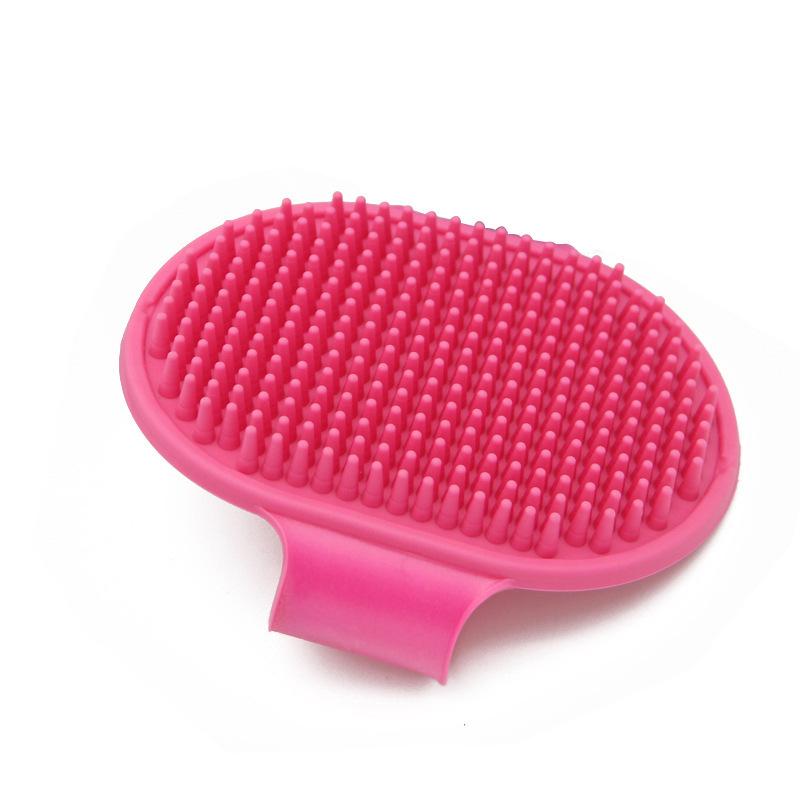 Pet Bath & Massage Brush for Dogs and Cats - Hair Cleaning & Removal