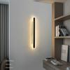 Modern LED Indoor Long Wall Light Nordic Line Sconce Long Wall Lamp Living Room Background Corridor Beside Decorate Lighting