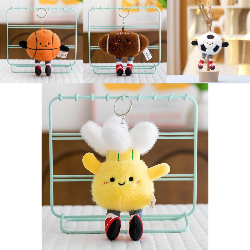 Plush Sports Ball Toy With Pp Cotton Filling For Kids And Collectors