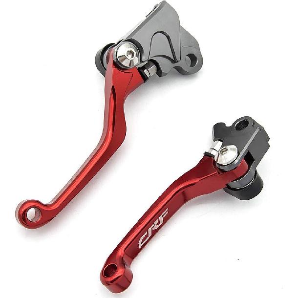 Dirt Bike Clutch Brake Pivot Levers For CRF125F CRF 125 F 125FB     2024 2025 Foldable CNC Red