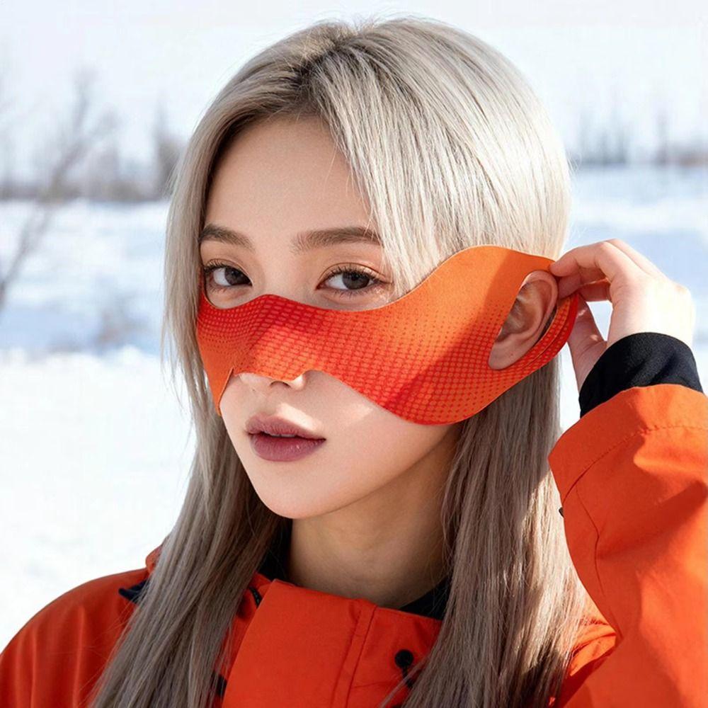 Windproof Winter Face Cover Anti Frost Warm Face Mask Unisex Ski Nose Patch Running Fishing