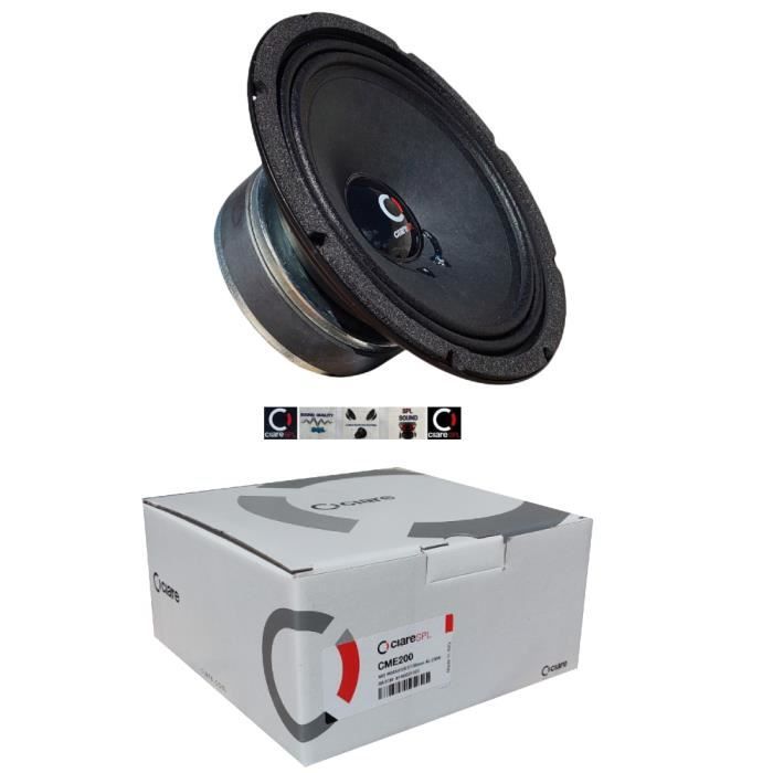 1 CIARE CME200 Mid woofer 20 cm 200 mm 8" 125 Watts rms 250 Watts Max impédance 4 ohms spl 99,5 DB, la Paire + 5 Sticker Cadeau