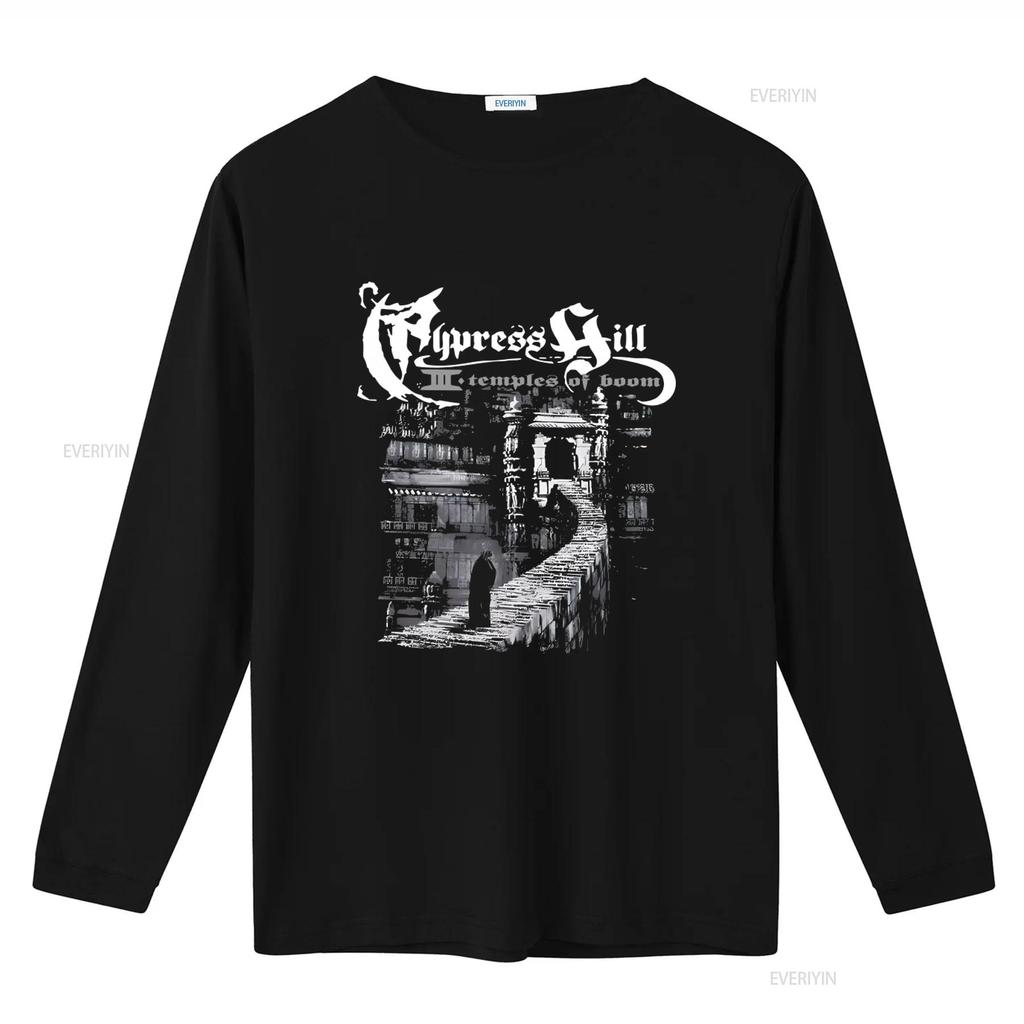 Cypress Hill Band Temples of Boom Print Cotton Black S 234XL T Shirt OH419 vintage Washed Unisex Slightly Casual fashion