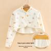Xale Pós-Parto 100% Algodão para Primavera e Outono - Camisola de Maternidade para Proteção Térmica de Ombro, Pescoço, para Dormir e Amamentar.