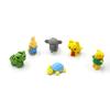 5 pezzi / lotto Diverse Gomme da Cancellare Animali dei Cartoni Animati Novità Carine Animali di Gomma Mini Gomma Kawaii per bambini Panda Tigre Elefante
